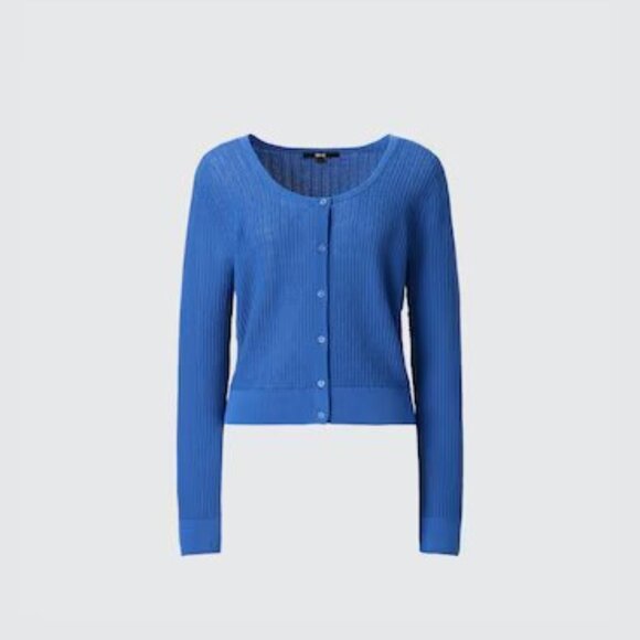 Uniqlo Green Lace Cardigan - Picture 2 of 2